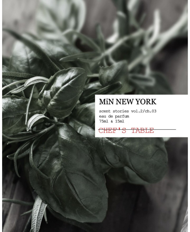 MiN New York - Profumo Scent Stories Chef's Table SCST CHEFS TABLE 75 CON