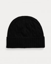 Polo Ralph Lauren - Berretto Treccia Lana Nero 449959346001 I25