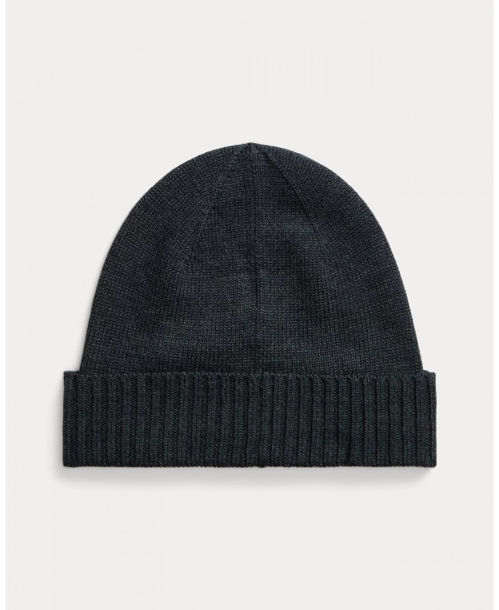 Polo Ralph Lauren - Gray Wool Beanie 710886137004 I25