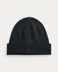 Polo Ralph Lauren - Gray Wool Beanie 710886137004 I25