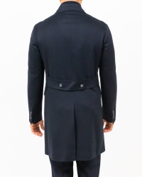 Barba - Cappotto Doppiopetto Blu Uomo 2702/00018 51043 90 I25