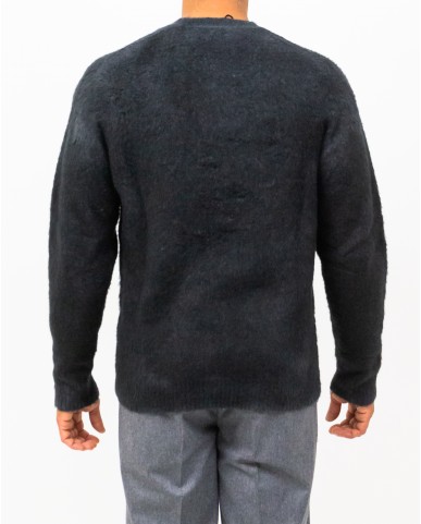 Roberto Collina - Maglia Girocollo Antracite Uomo M52001 21 GRIGIO/NER I25