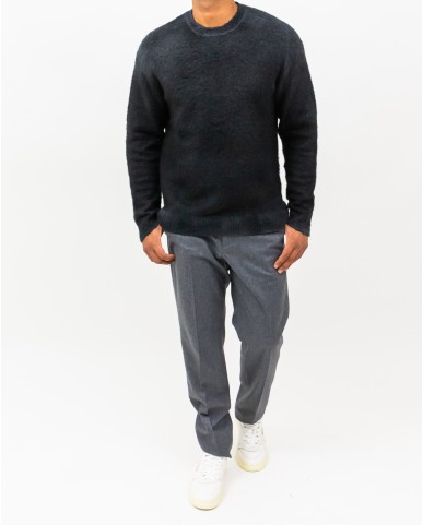 Roberto Collina - Maglia Girocollo Antracite Uomo M52001 21 GRIGIO/NER I25