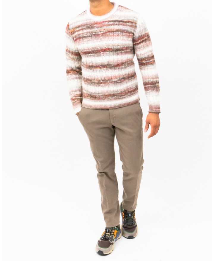 Roberto Collina - Maglia Girocollo Beige Uomo M49101 05 BEIGE I25