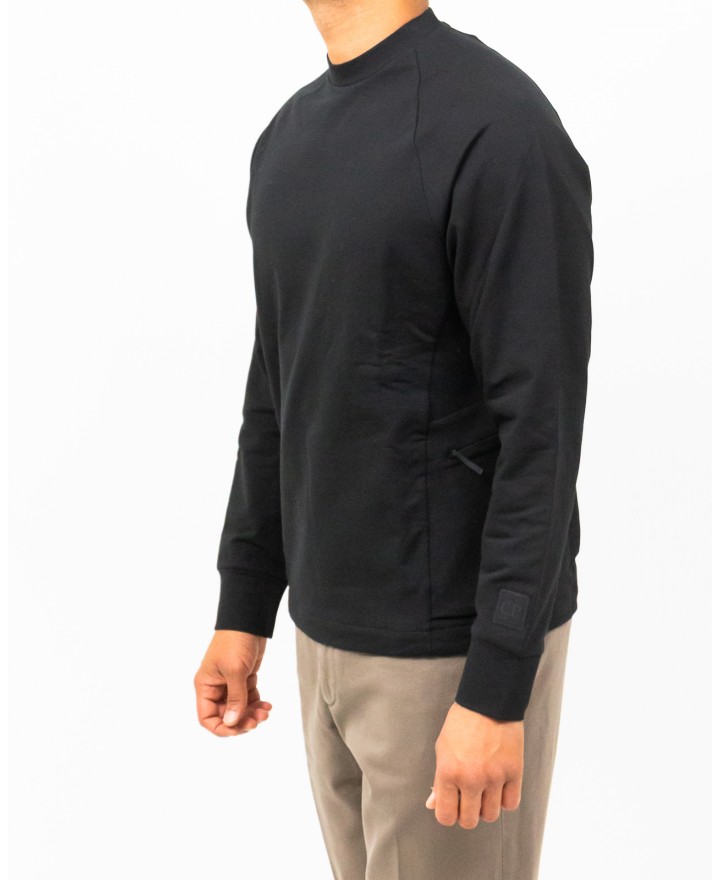 Cp Company Metropolis - Felpa Nera Uomo LSS011A00 6452W 999 I25