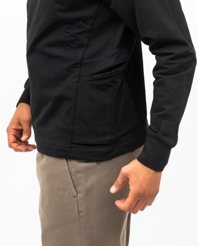 Cp Company Metropolis - Felpa Nera Uomo LSS011A00 6452W 999 I25