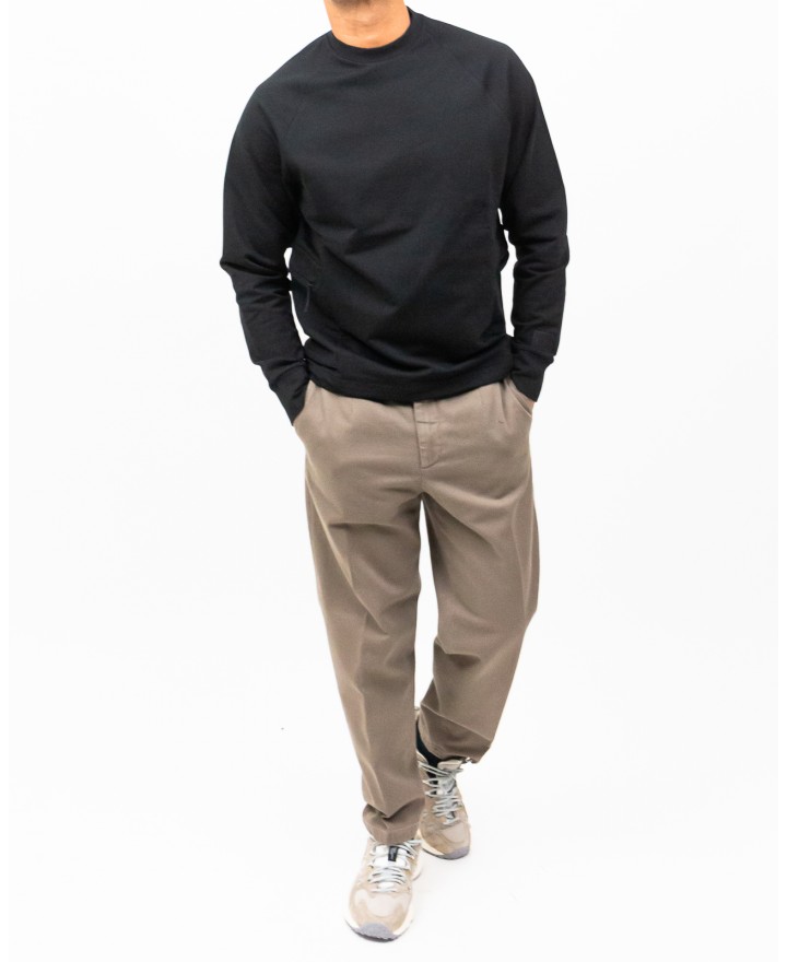 Cp Company Metropolis - Felpa Nera Uomo LSS011A00 6452W 999 I25