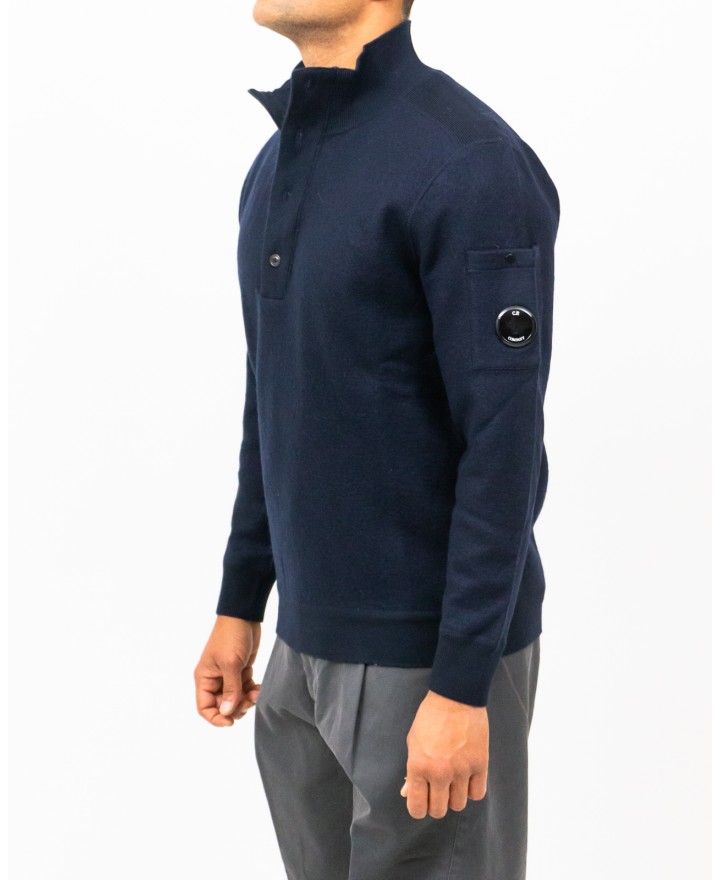 Cp Company - Maglia Polo Blu Uomo MKN199A11 0468A 888 I25