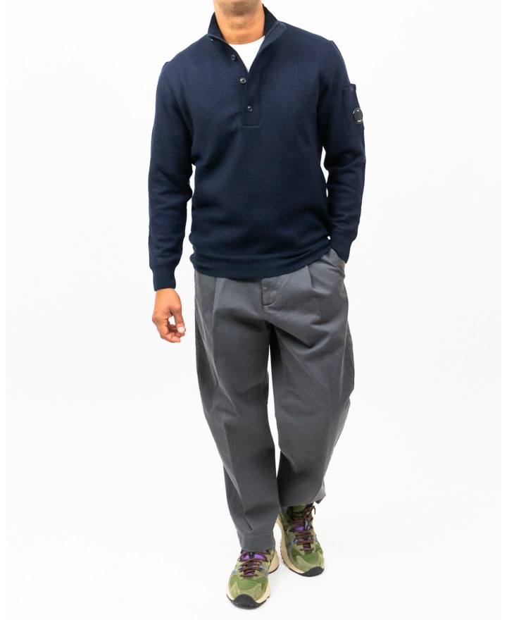 Cp Company - Maglia Polo Blu Uomo MKN199A11 0468A 888 I25