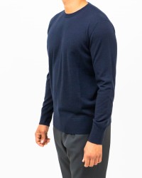 Hindustrie - Maglia Girocollo Blu Uomo HMA003 F10 0005 I25