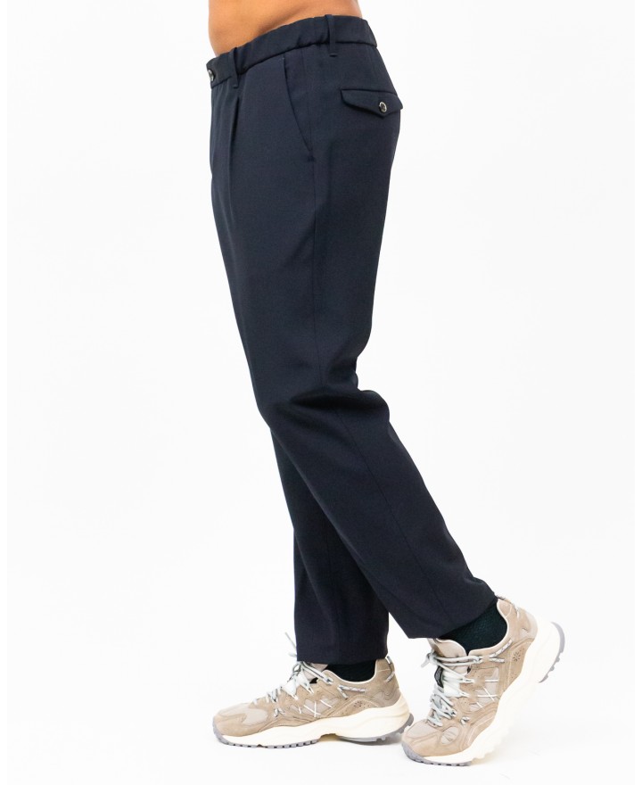 Nine In The Morning - Ethan Blue Men's Trousers ETH01 V06 BLU NAVY I25