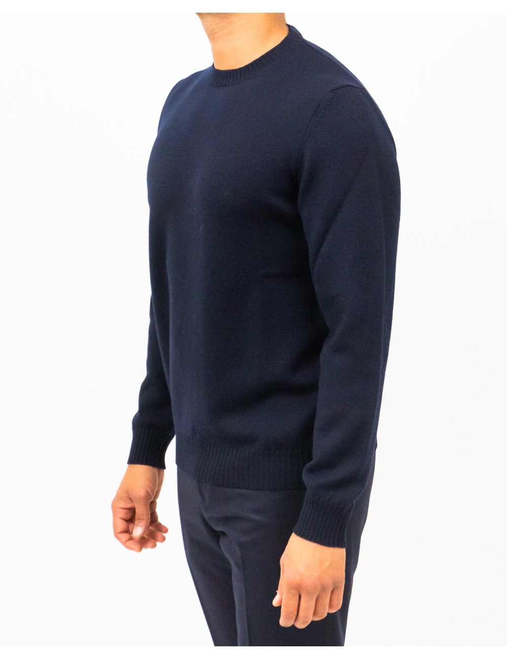 Mauro Ottaviani - Maglia Girocollo Blu Navy Uomo A2201T 5X5 BLU NAVY I25