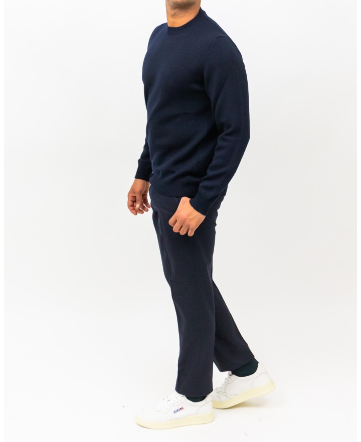 Mauro Ottaviani - Maglia Girocollo Blu Navy Uomo A2201T 5X5 BLU NAVY I25