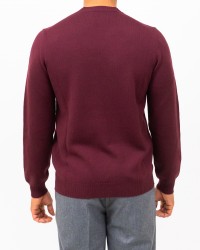 Mauro Ottaviani - Maglia Girocollo Bordeaux Uomo A2201T 3X7 BORDEAUX I25