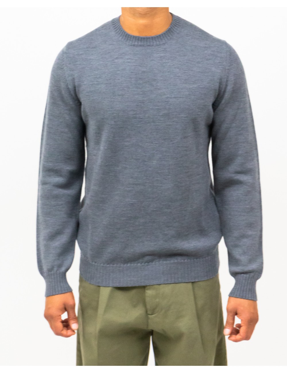 Mauro Ottaviani - Maglia Girocollo Grigio Uomo A2201T WEG GRIGIO ME I25