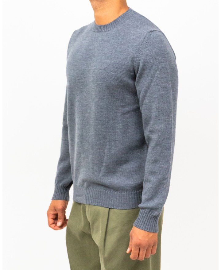 Mauro Ottaviani - Maglia Girocollo Grigio Uomo A2201T WEG GRIGIO ME I25