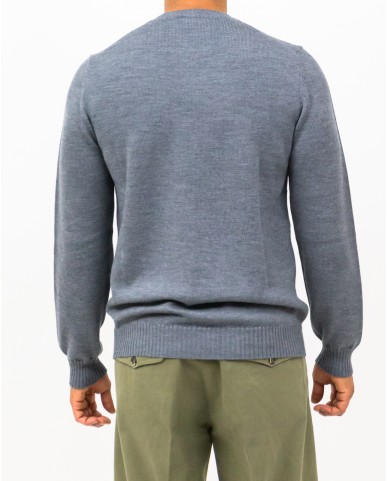 Mauro Ottaviani - Maglia Girocollo Grigio Uomo A2201T WEG GRIGIO ME I25