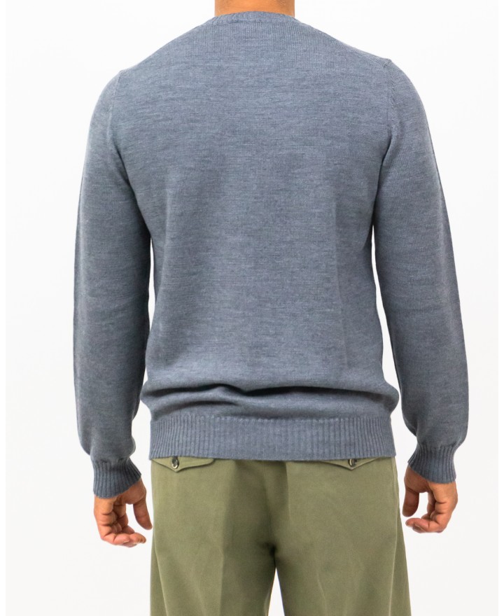 Mauro Ottaviani - Maglia Girocollo Grigio Uomo A2201T WEG GRIGIO ME I25