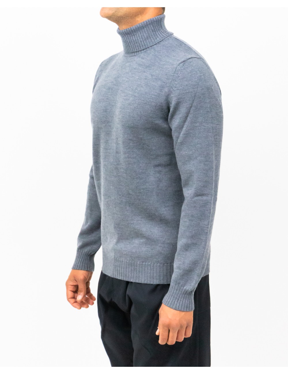 Mauro Ottaviani - Maglia Dolcevita Grigia Uomo A2204T WEG GRIGIO ME I25