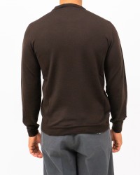Mauro Ottaviani - Maglia Girocollo Marrone Uomo P001 E31572 CAFFE I25