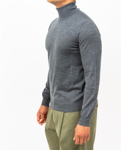 Mauro Ottaviani - Maglia Dolcevita Grigio Perla Uomo P003 30183 GRIGIO I25