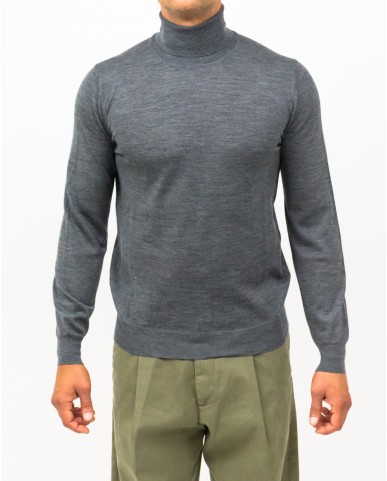 Mauro Ottaviani - Maglia Dolcevita Grigio Perla Uomo P003 30183 GRIGIO I25