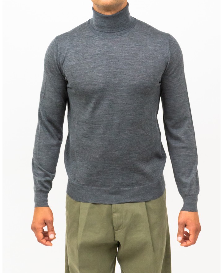 Mauro Ottaviani - Maglia Dolcevita Grigio Perla Uomo P003 30183 GRIGIO I25