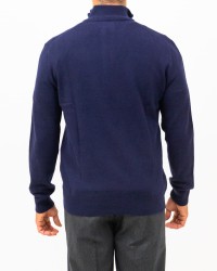 Polo Ralph Lauren - Maglia Collo Alto Blu Uomo 710876756001 I25