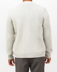 A Trip In A Bag - Cardigan Scollo V Beige Uomo ATF7310 100 LIGHT GR I25