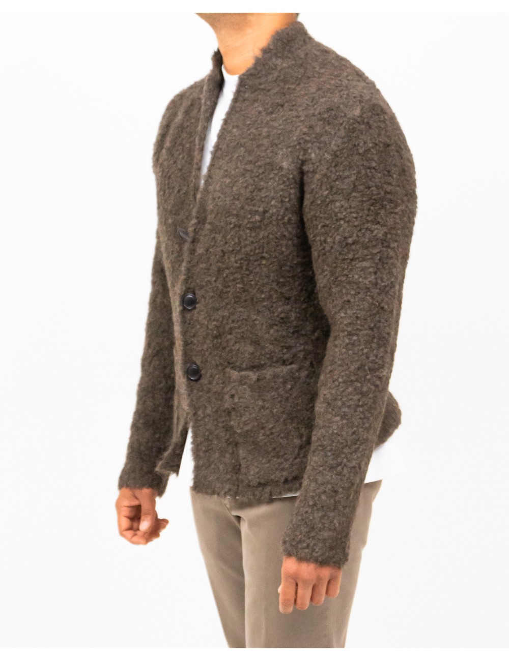 Rakki - Cardigan Soft Punk Marrone Uomo SOFT PUNK BLAZER MAR I25