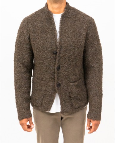 Rakki - Cardigan Soft Punk Marrone Uomo SOFT PUNK BLAZER MAR I25