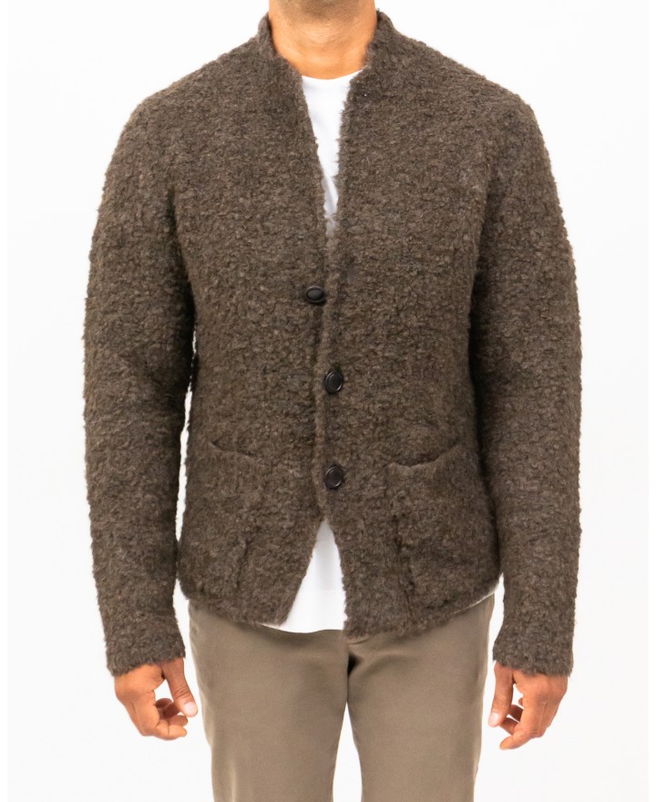 Rakki - Cardigan Soft Punk Marrone Uomo SOFT PUNK BLAZER MAR I25