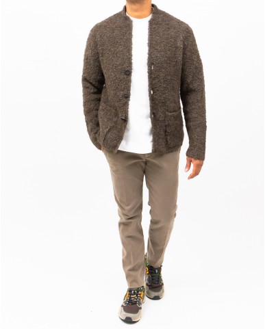 Rakki - Cardigan Soft Punk Marrone Uomo SOFT PUNK BLAZER MAR I25