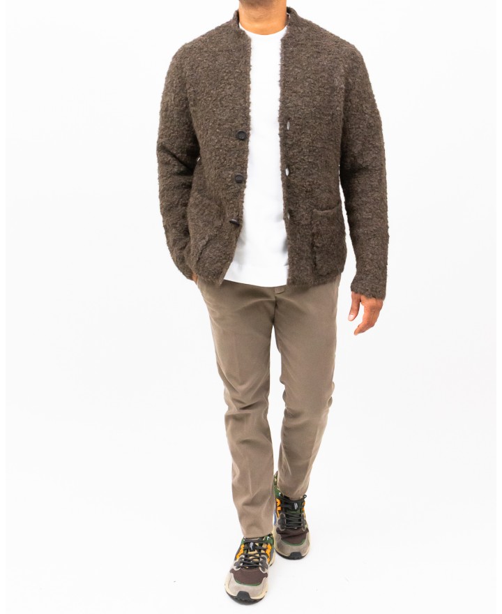 Rakki - Cardigan Soft Punk Marrone Uomo SOFT PUNK BLAZER MAR I25