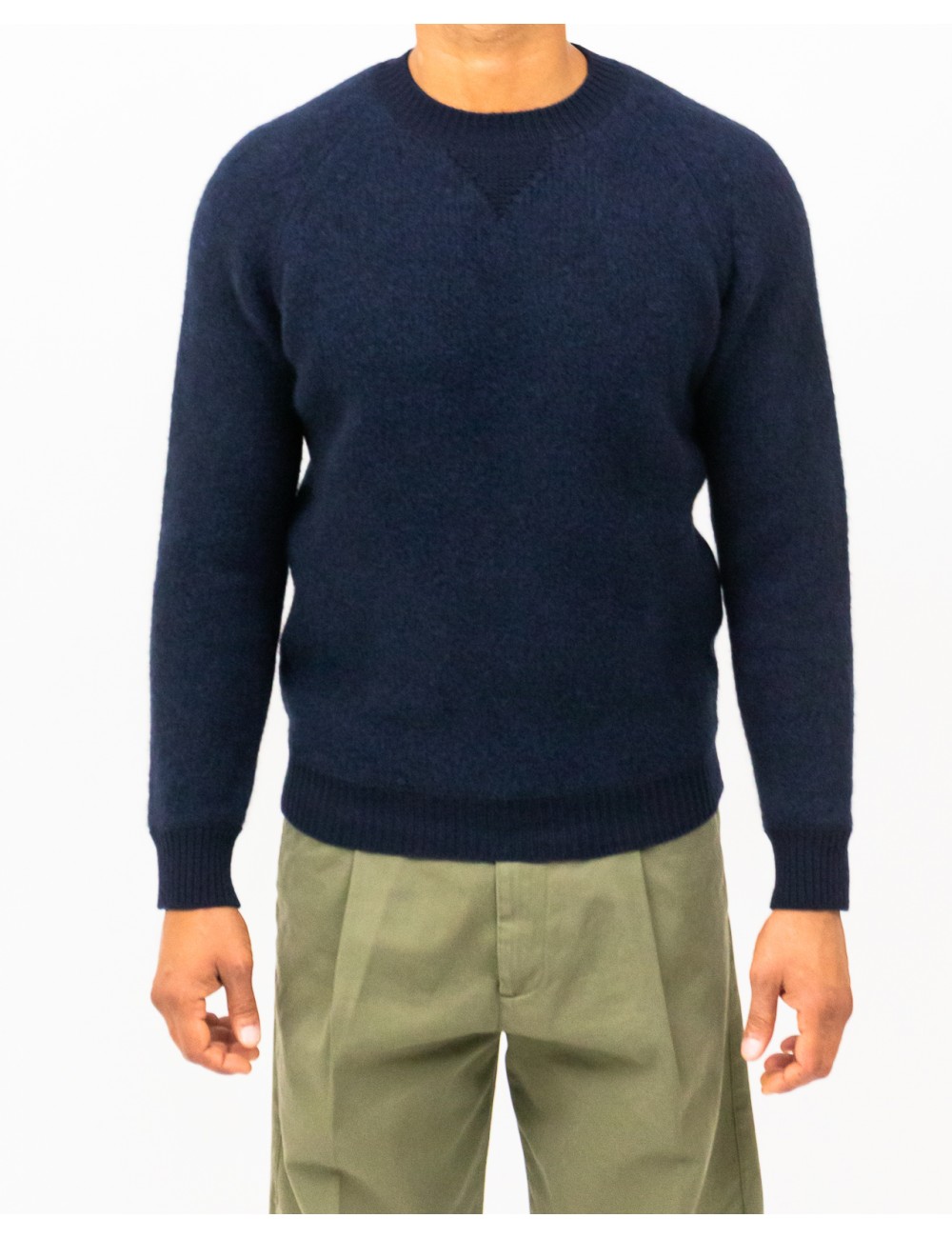 Rakki - Maglia Girocollo Virgil Blu Uomo VIRGIL BLU NOTTE I25