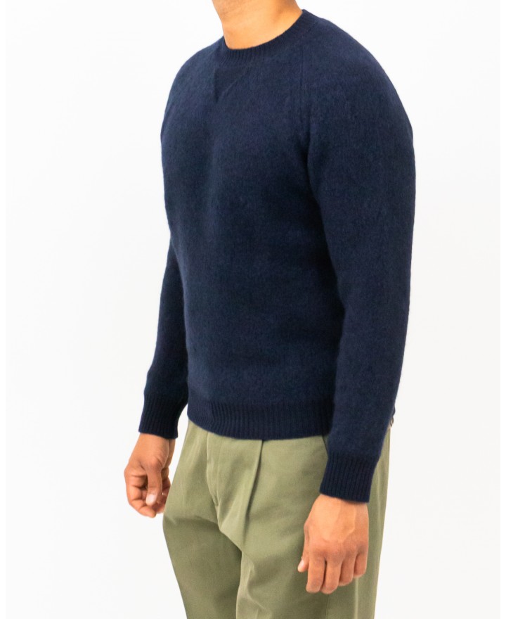 Rakki - Maglia Girocollo Virgil Blu Uomo VIRGIL BLU NOTTE I25