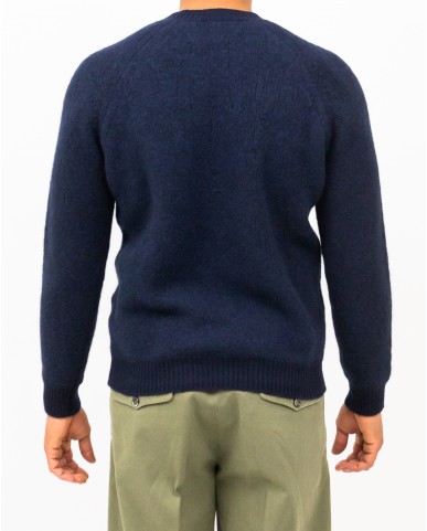 Rakki - Maglia Girocollo Virgil Blu Uomo VIRGIL BLU NOTTE I25