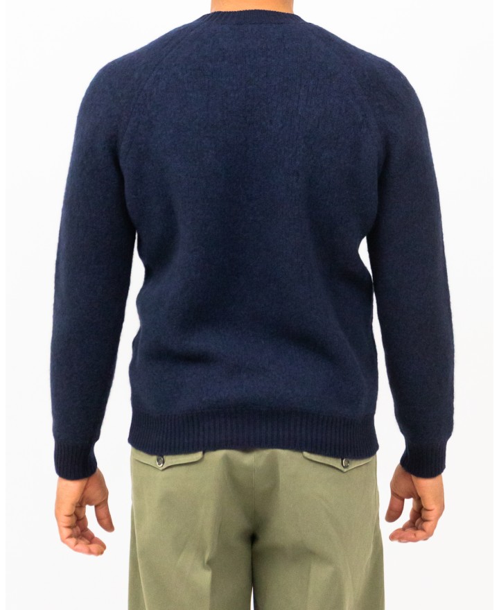 Rakki - Maglia Girocollo Virgil Blu Uomo VIRGIL BLU NOTTE I25