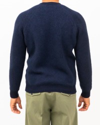 Rakki - Maglia Girocollo Virgil Blu Uomo VIRGIL BLU NOTTE I25