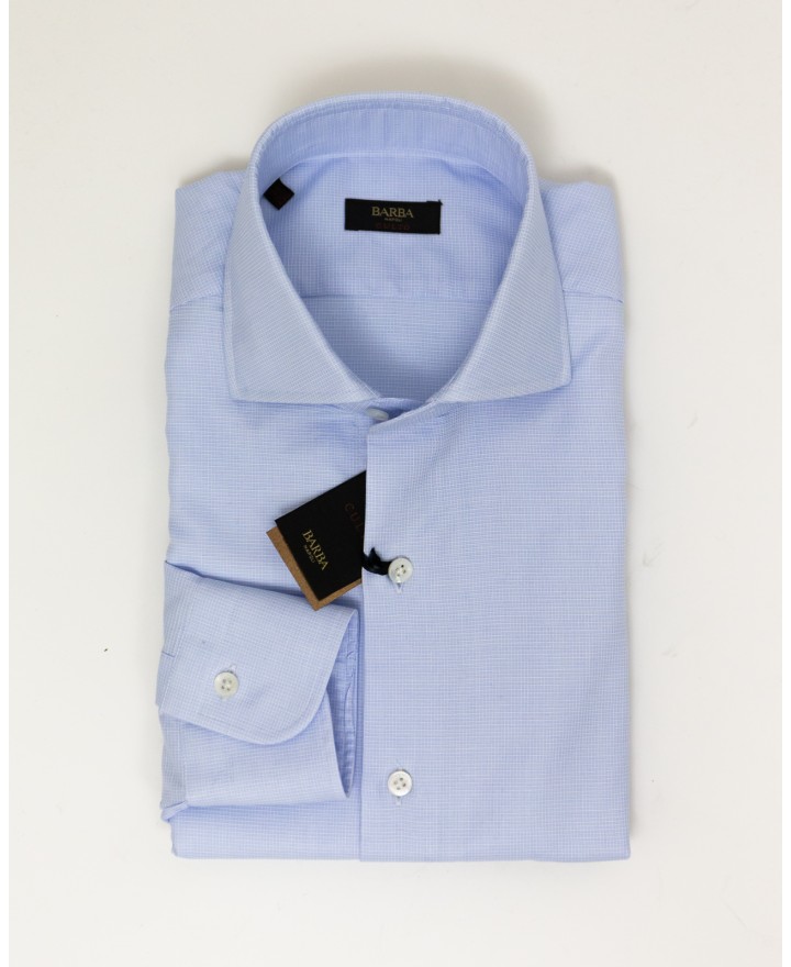 Barba - Camicia Culto Cotone Azzurra Uomo K1U13P0150103.U 01 I25