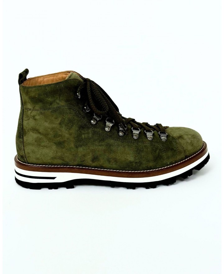 Monpiz - Pedula Falcade Suede Verde Uomo FALCADE SUEDE ANETO I25