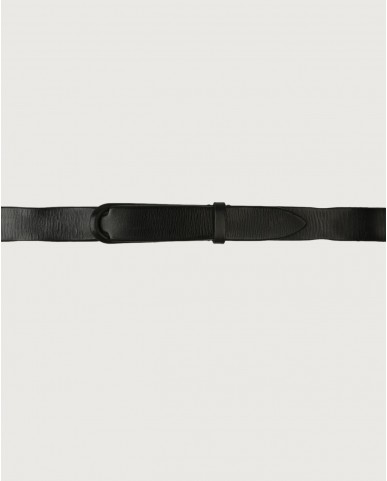 Orciani - Cintura NoBuckle Dive Pelle Nera Uomo NB0005 DIV NER CON
