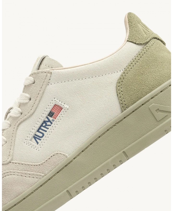 Autry - Men's Medalist Suede Salvia Shoe AULM TS11 CON