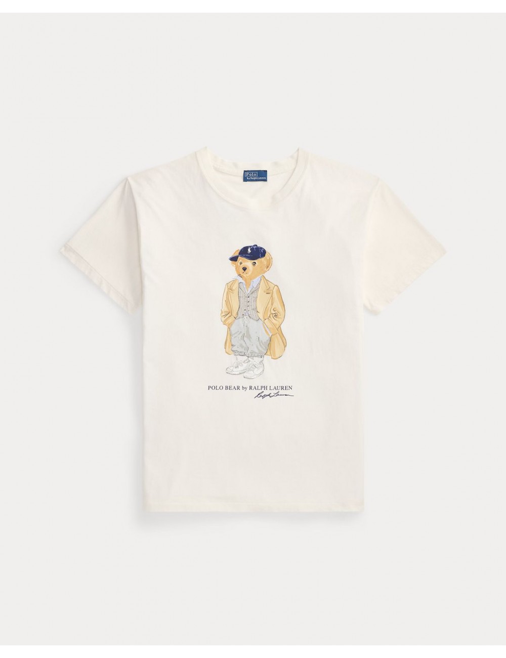 Polo Ralph Lauren - T-shirt Bear Bianca Donna 211971752001 I25