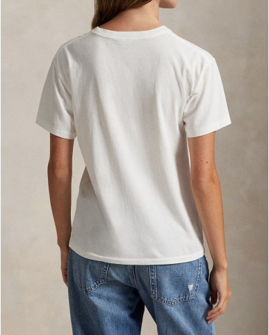 Polo Ralph Lauren - T-shirt Bear Bianca Donna 211971752001 I25