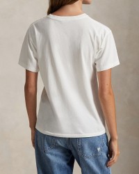 Polo Ralph Lauren - T-shirt Bear Bianca Donna 211971752001 I25