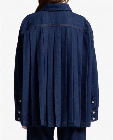 Seven - Camicia Denim Scuro Donna 7UZ10555 I25