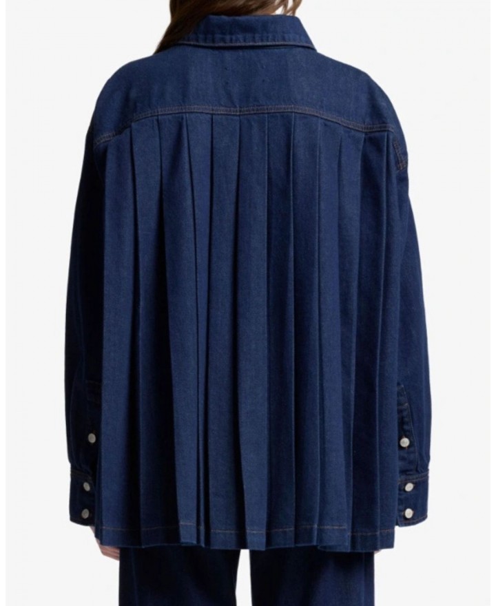 Seven - Camicia Denim Scuro Donna 7UZ10555 I25