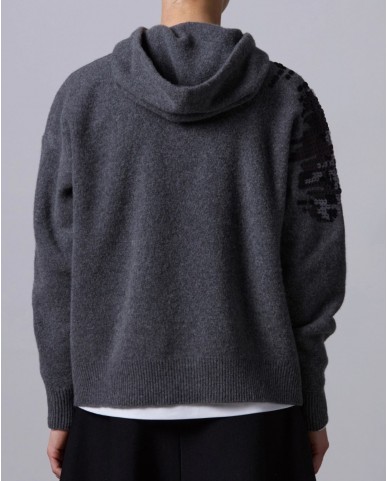 Roberto Collina - Felpa Paillettes Grigia Donna F22007 18 GRIGIO I25