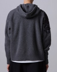 Roberto Collina - Felpa Paillettes Grigia Donna F22007 18 GRIGIO I25